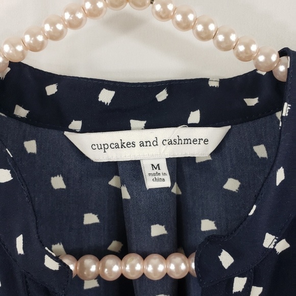 Cupcakes and Casmere Polka Dot Shift Dress M - Picture 4 of 7